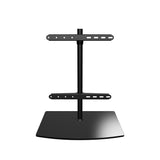 Universal Swivel Table Top TV Stand for 32"-75" TVs up to 88 lb. ONKRON PT3, Black